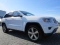 2014 Bright White Jeep Grand Cherokee Limited  photo #8
