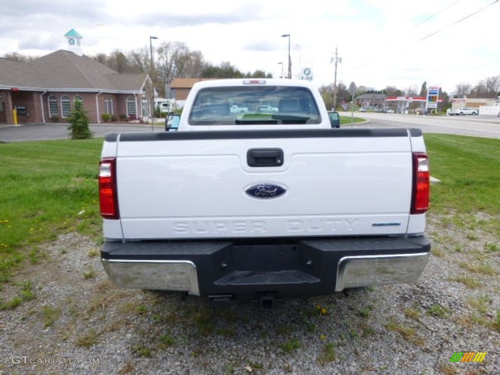 2015 F250 Super Duty XL Regular Cab - Oxford White / Steel photo #7