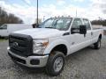 Oxford White - F350 Super Duty XL Crew Cab 4x4 Photo No. 4