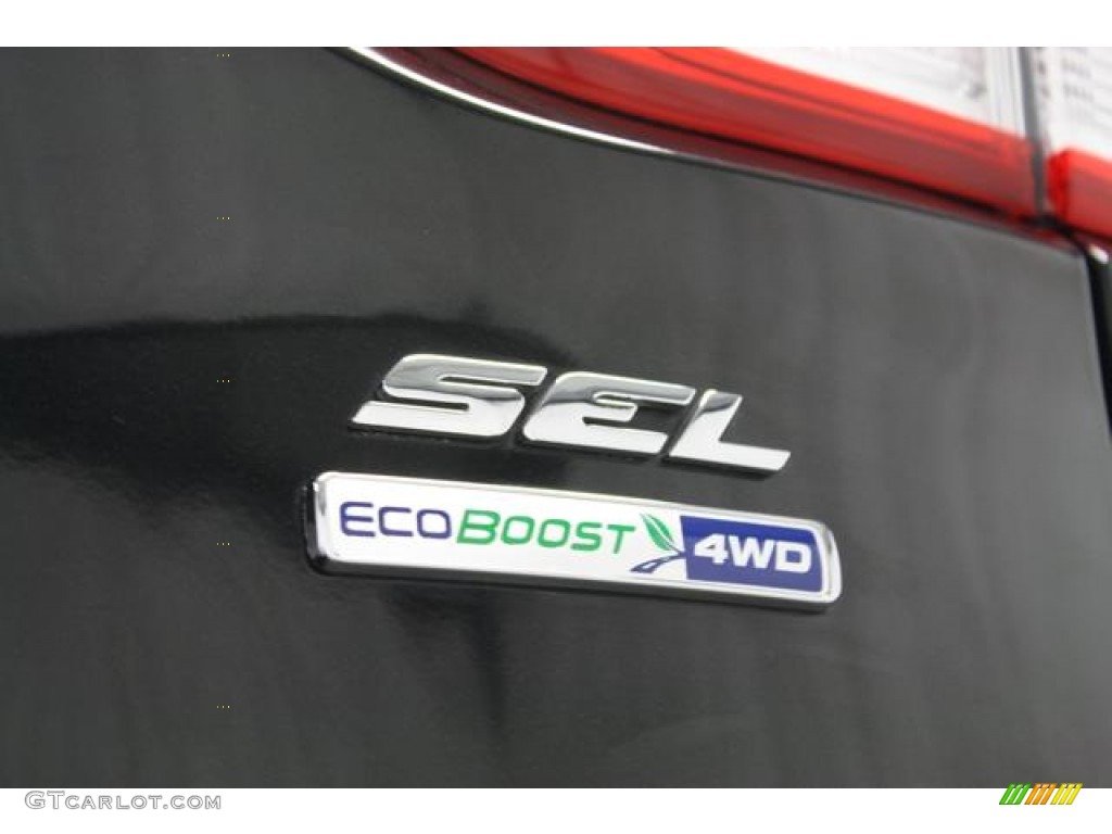 2013 Escape SEL 1.6L EcoBoost 4WD - Tuxedo Black Metallic / Medium Light Stone photo #11