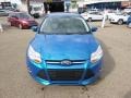 2014 Blue Candy Ford Focus SE Hatchback  photo #3