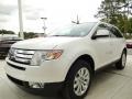 White Platinum Tri-Coat 2010 Ford Edge Limited