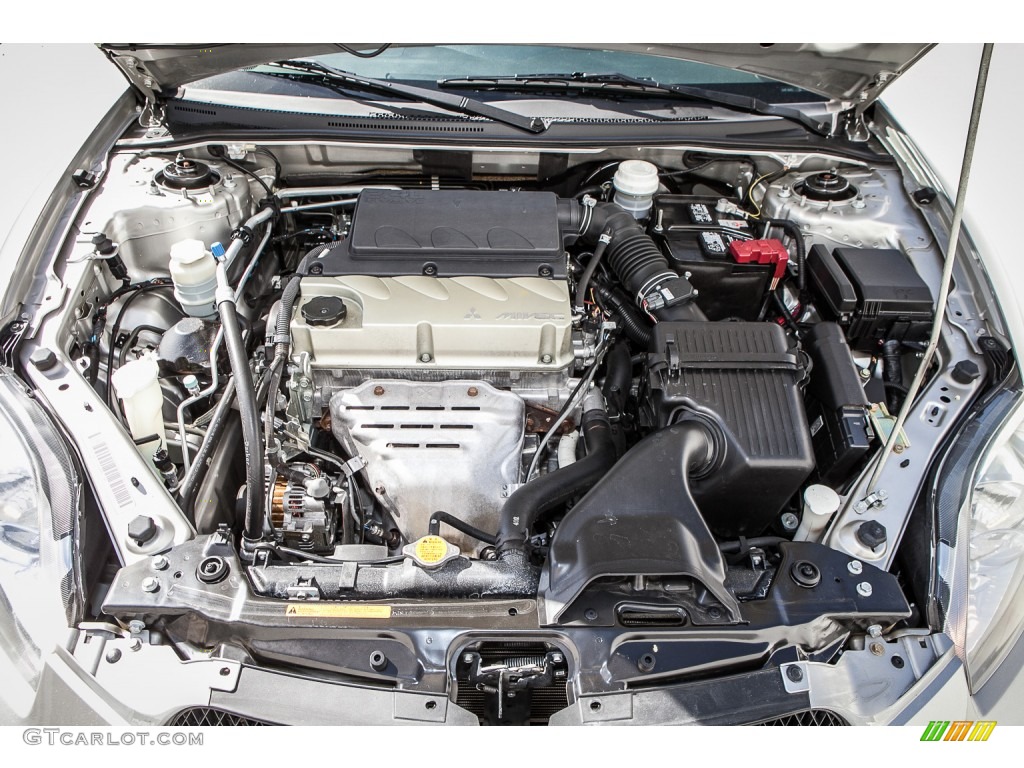 2009 Mitsubishi Eclipse GS Coupe 2.4 Liter SOHC 16-Valve MIVEC 4 Cylinder Engine Photo #93082426