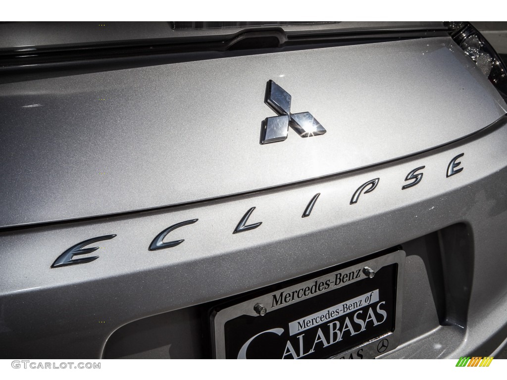 2009 Eclipse GS Coupe - Quicksilver Pearl / Dark Charcoal photo #9