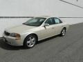 2002 Ivory Parchment Pearl Tri-Coat Lincoln LS V8  photo #11