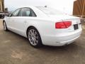 Glacier White Metallic - A8 L 3.0T quattro Photo No. 4
