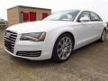 Glacier White Metallic - A8 L 3.0T quattro Photo No. 5