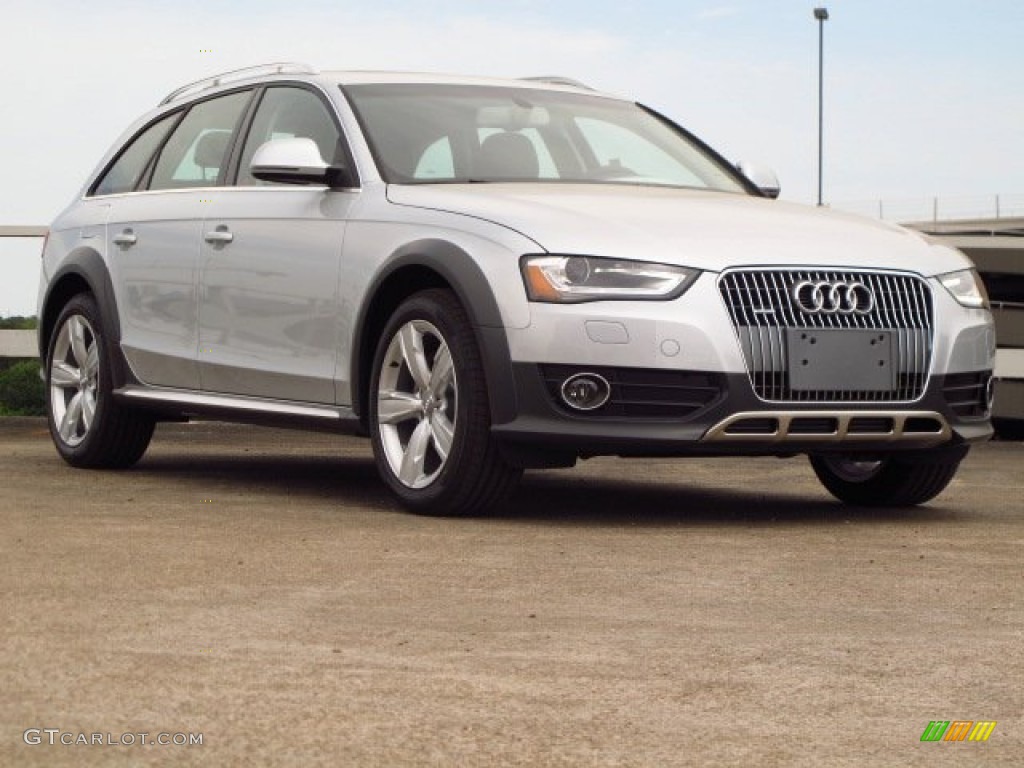 2014 allroad Premium plus quattro - Ice Silver Metallic / Black photo #1