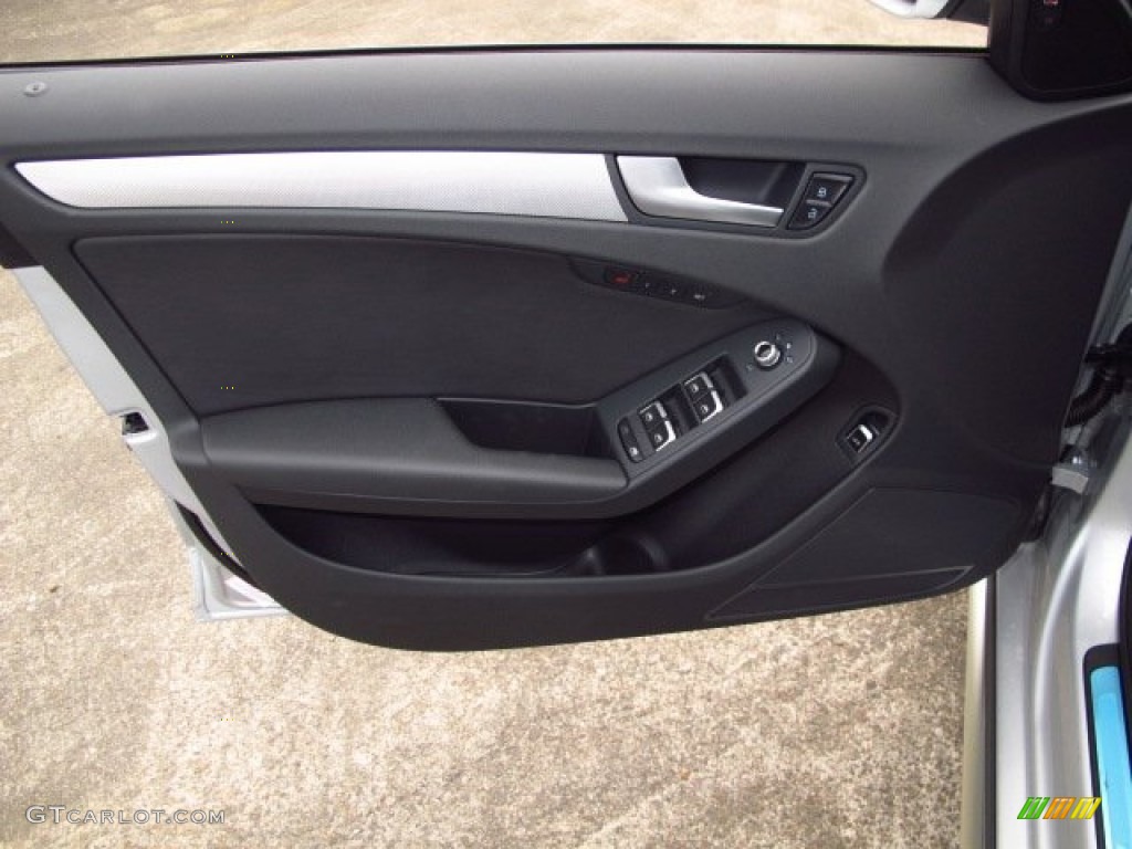 2014 Audi allroad Premium plus quattro Black Door Panel Photo #93085099