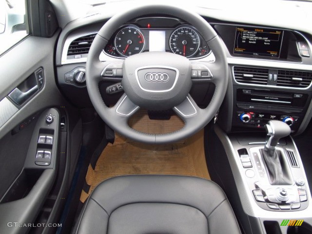 2014 Audi allroad Premium plus quattro Black Dashboard Photo #93085135