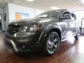 2014 Granite Crystal Metallic Dodge Journey Crossroad  photo #3