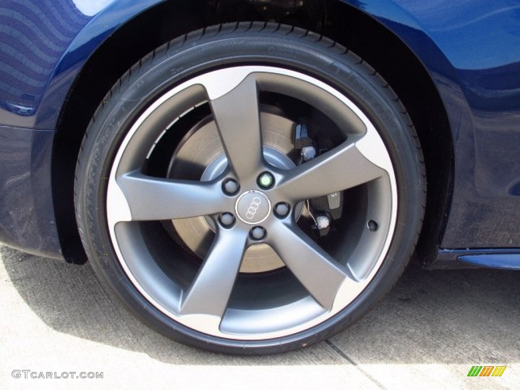 2014 S5 3.0T Premium Plus quattro Coupe - Estoril Blue Crystal / Black photo #7