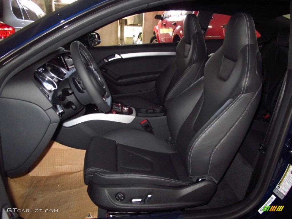 2014 S5 3.0T Premium Plus quattro Coupe - Estoril Blue Crystal / Black photo #11
