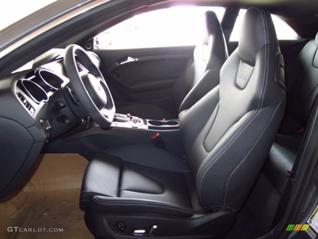 2014 S5 3.0T Premium Plus quattro Coupe - Monsoon Gray Metallic / Black photo #11