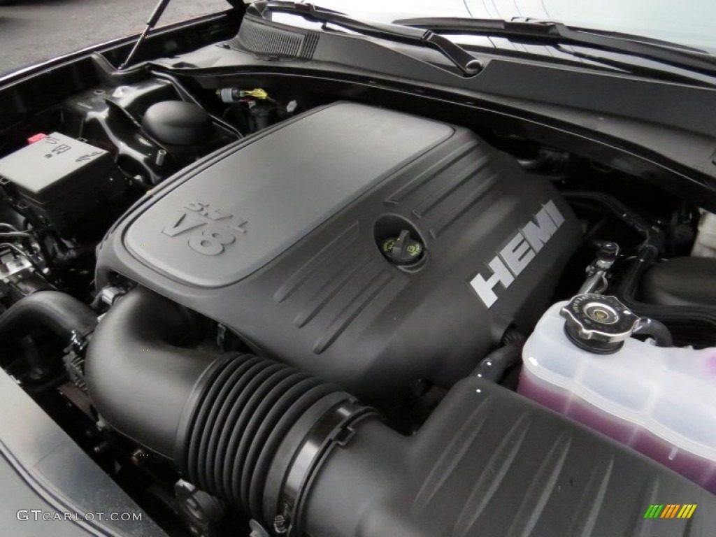 2014 Charger R/T - Pitch Black / Black photo #15