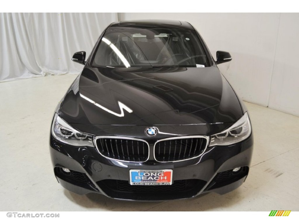 2014 3 Series 335i xDrive Gran Turismo - Black Sapphire Metallic / Black photo #4