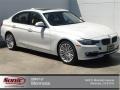 2014 Mineral White Metallic BMW 3 Series 328i Sedan  photo #1