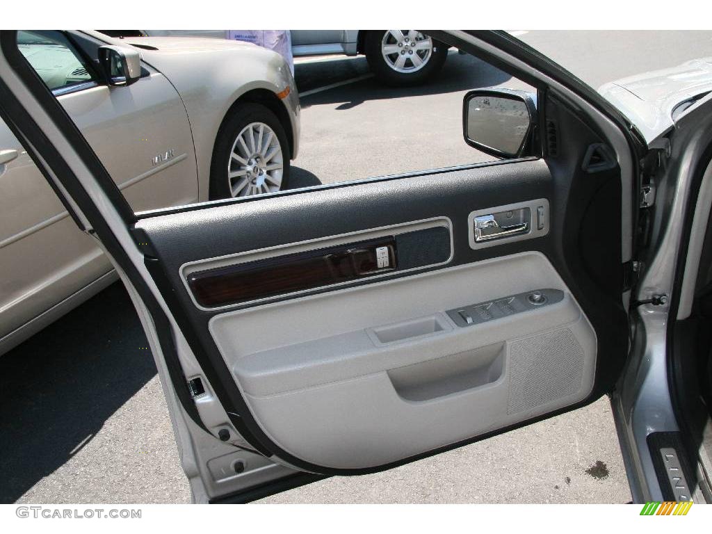 2008 MKZ AWD Sedan - Silver Birch Metallic / Light Stone photo #12