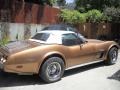 1975 Medium Saddle Chevrolet Corvette Stingray Convertible  photo #1