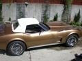 1975 Medium Saddle Chevrolet Corvette Stingray Convertible  photo #3