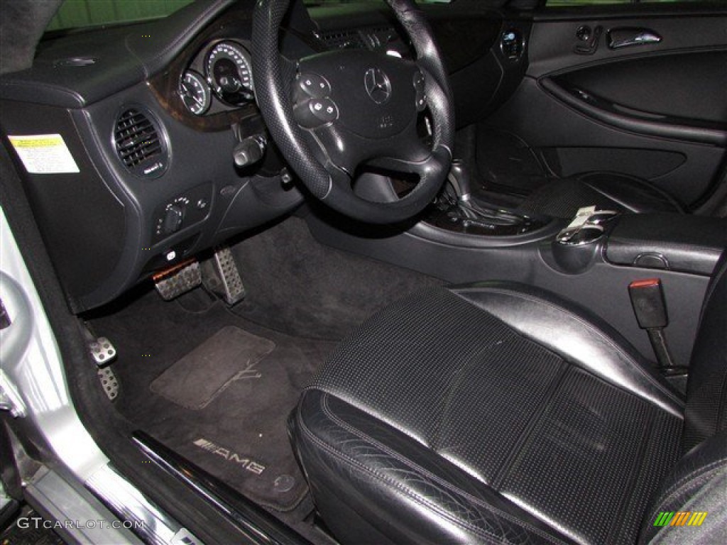 Black Interior 2007 Mercedes-Benz CLS 63 AMG Photo #93091557