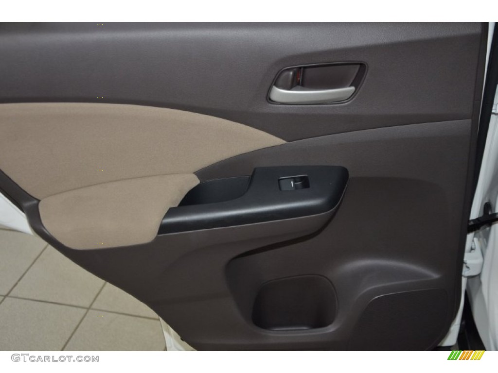 2014 CR-V EX-L - White Diamond Pearl / Beige photo #21