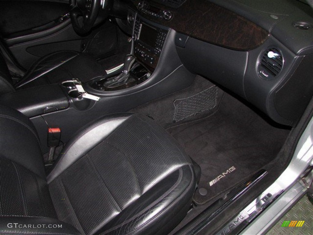 Black Interior 2007 Mercedes-Benz CLS 63 AMG Photo #93091712