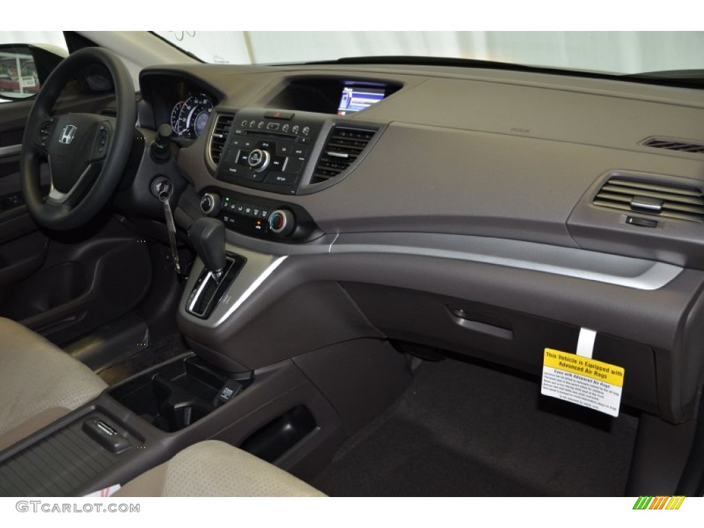 2014 CR-V EX-L - White Diamond Pearl / Beige photo #30
