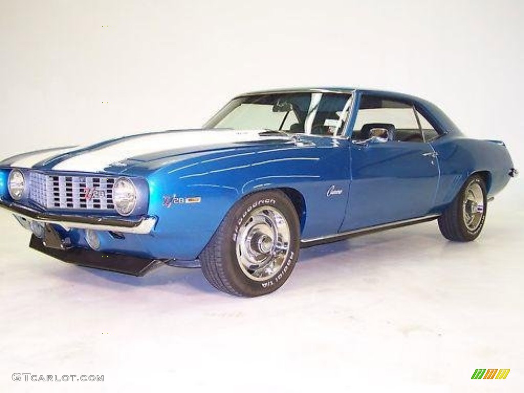 1969 Lemans Blue Chevrolet Camaro Z28 Coupe 93090613