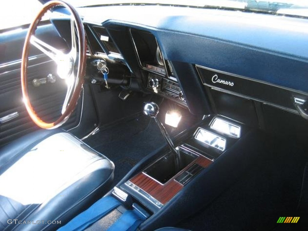 Black Blue Interior 1969 Chevrolet Camaro Z28 Coupe Photo