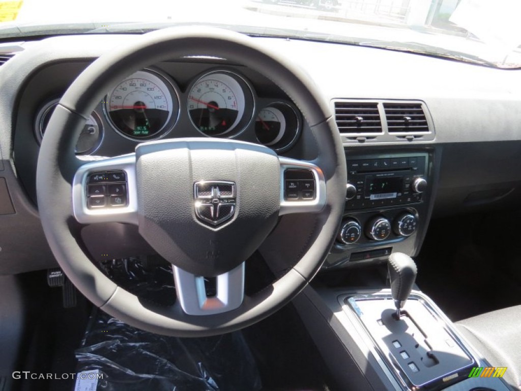 2014 Challenger SXT - Jazz Blue Pearl Coat / Dark Slate Gray photo #7