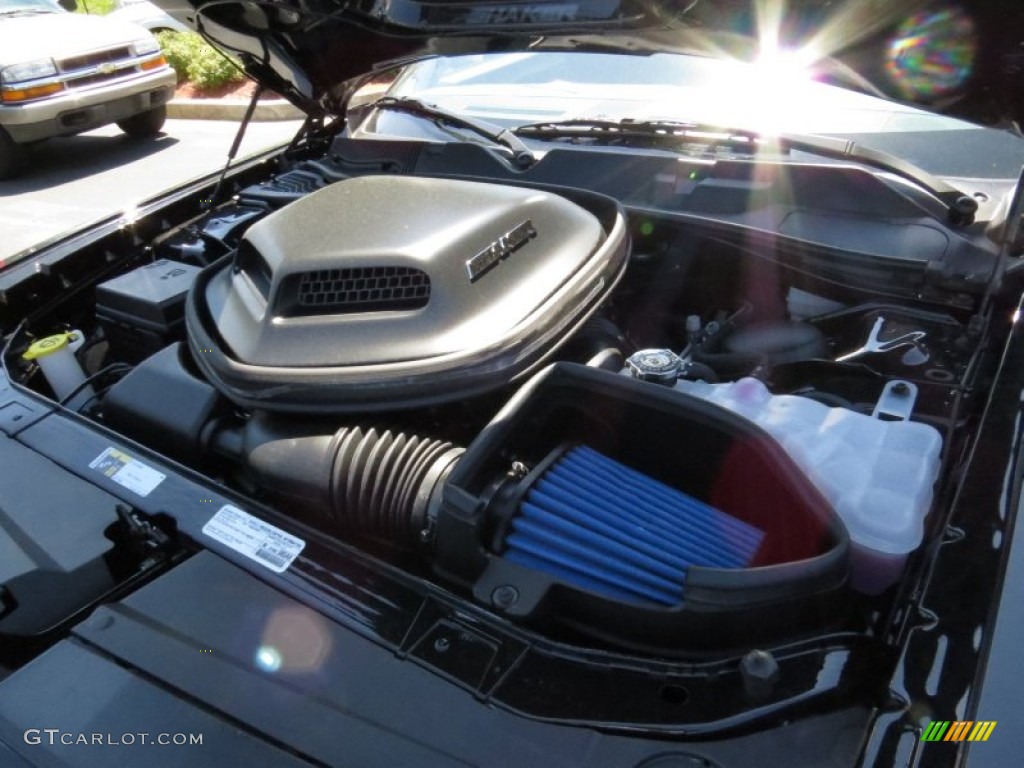 2014 Dodge Challenger R/T Shaker Package 5.7 Liter HEMI OHV 16-Valve VVT V8 Engine Photo #93092957