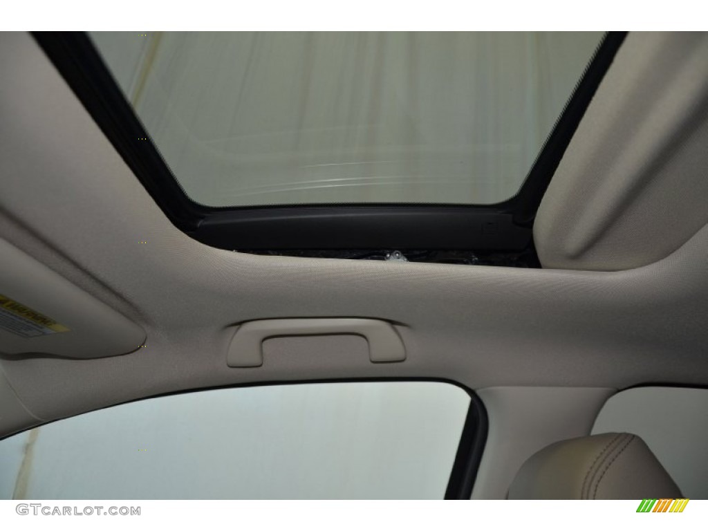 2014 CR-V EX-L AWD - Mountain Air Metallic / Beige photo #13
