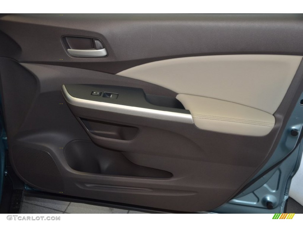 2014 CR-V EX-L AWD - Mountain Air Metallic / Beige photo #31