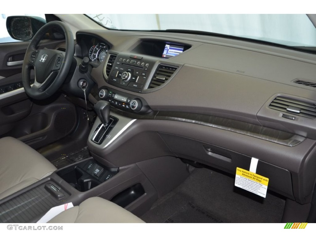 2014 CR-V EX-L AWD - Mountain Air Metallic / Beige photo #32
