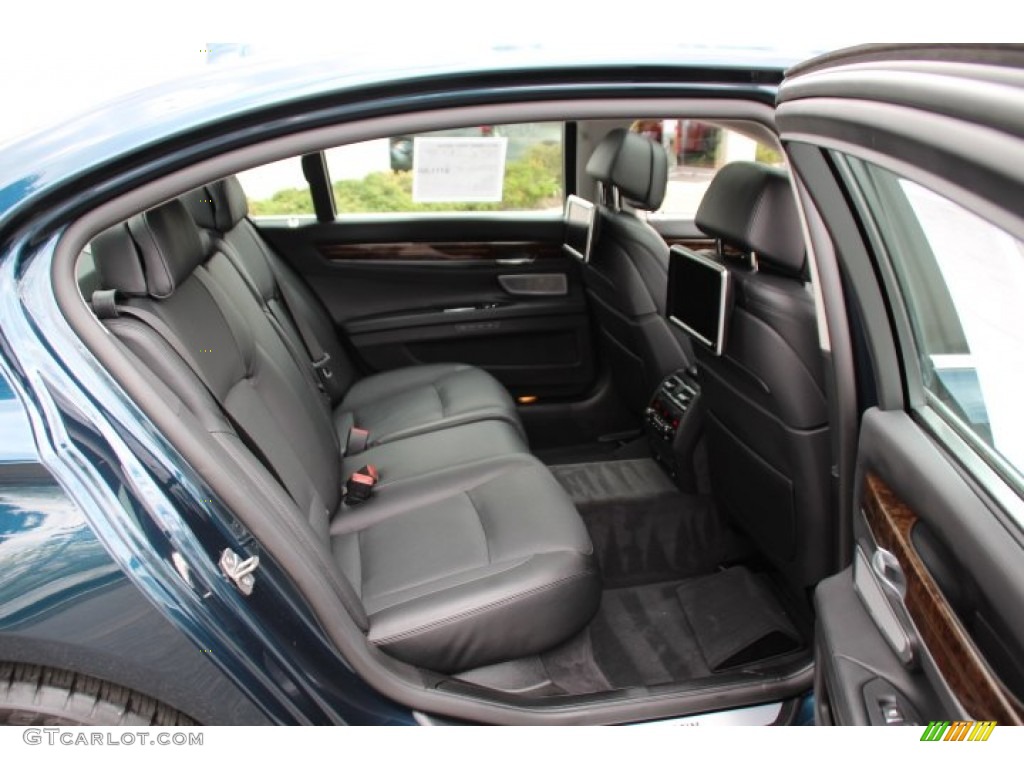 2013 BMW 7 Series 750Li xDrive Sedan Rear Seat Photos