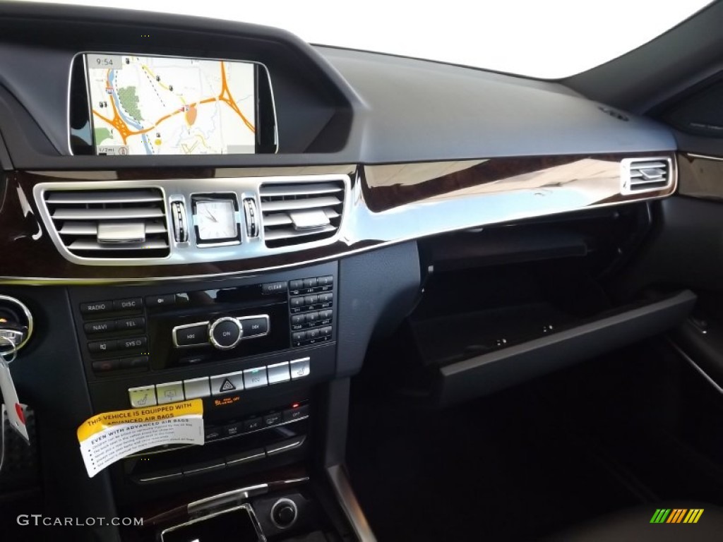 2014 E 350 4Matic Sedan - Black / Black photo #12