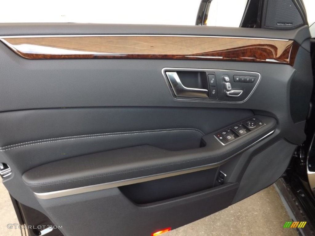 2014 E 350 4Matic Sedan - Black / Black photo #19