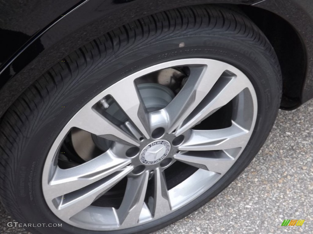 2014 E 350 4Matic Sedan - Black / Black photo #5