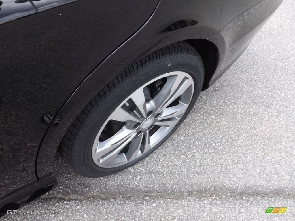 2014 E 350 4Matic Sedan - Black / Black photo #7