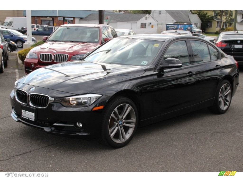 2013 3 Series 328i xDrive Sedan - Black Sapphire Metallic / Black photo #7