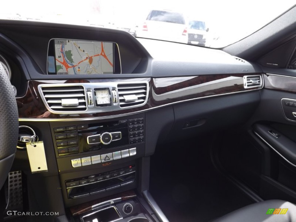 2014 E 350 4Matic Sedan - Black / Black photo #12