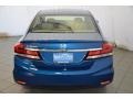 2014 Dyno Blue Pearl Honda Civic LX Sedan  photo #7
