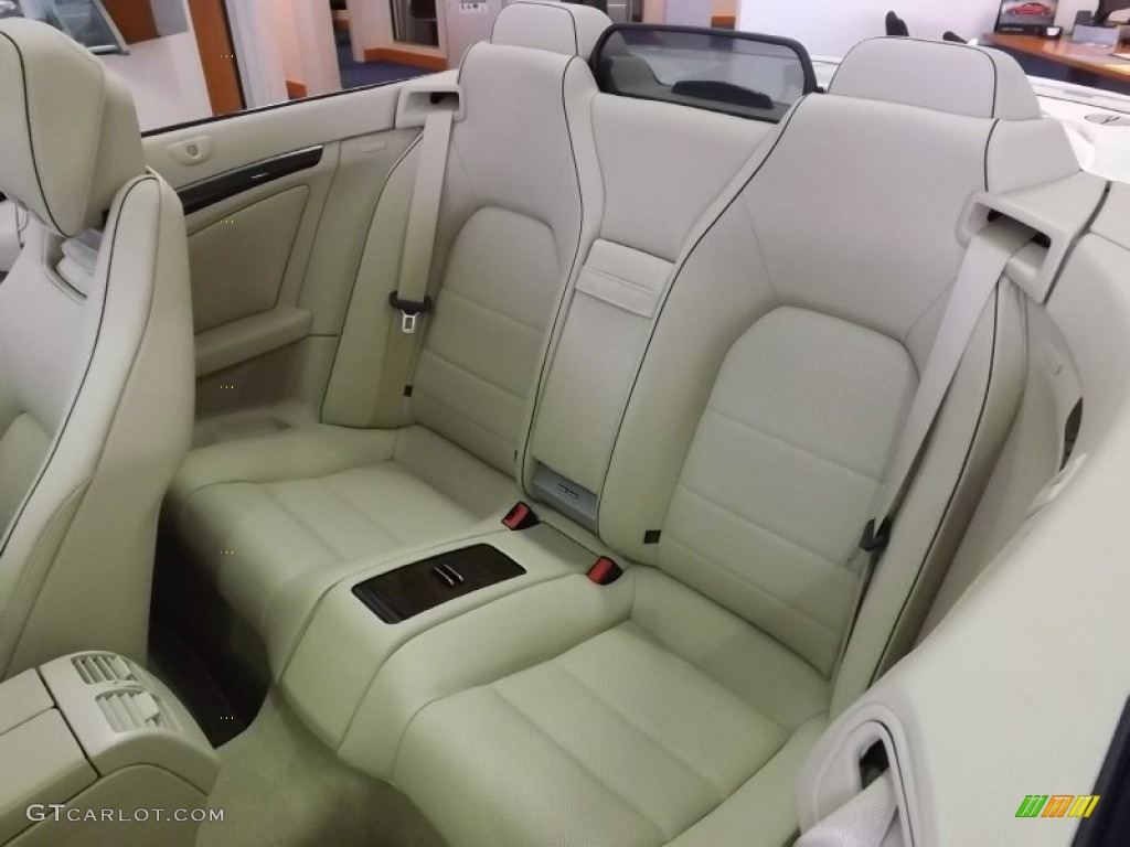 2014 E 350 Cabriolet - Diamond White Metallic / Silk Beige/Espresso Brown photo #6