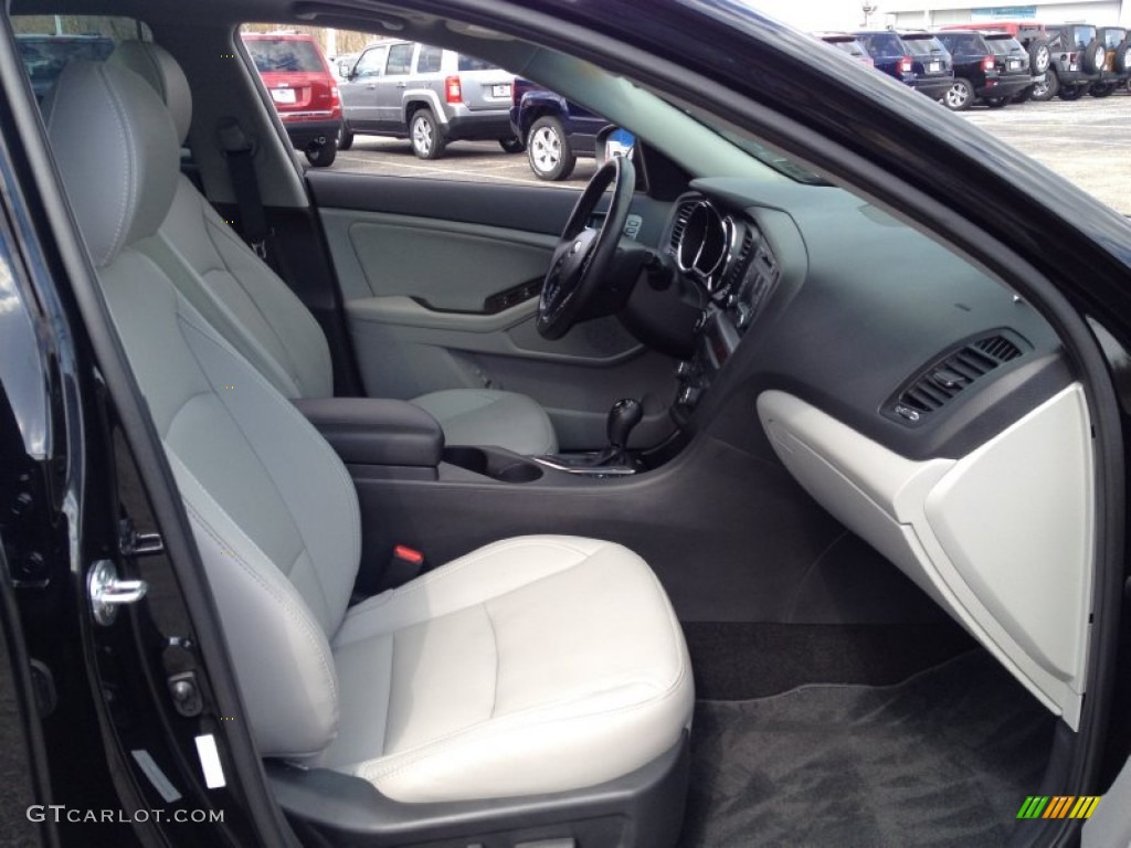 2013 Optima EX - Ebony Black / Gray photo #11