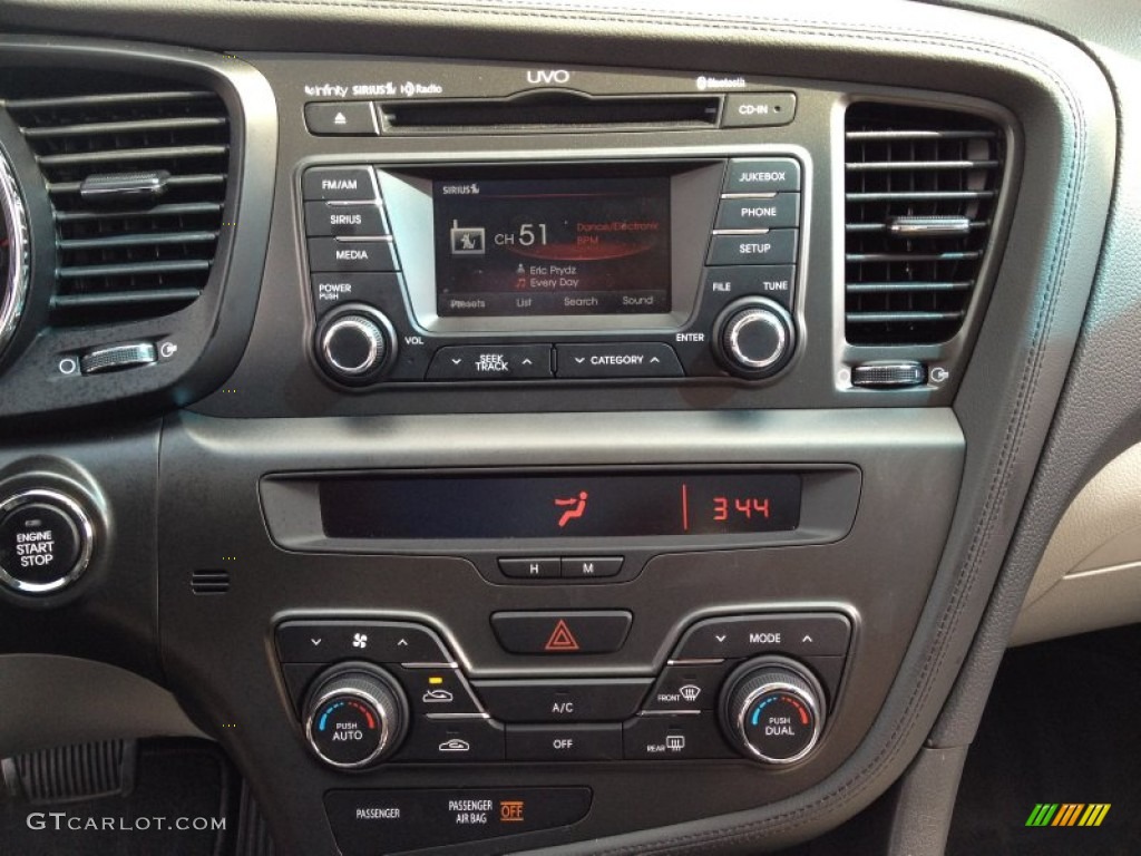 2013 Optima EX - Ebony Black / Gray photo #30