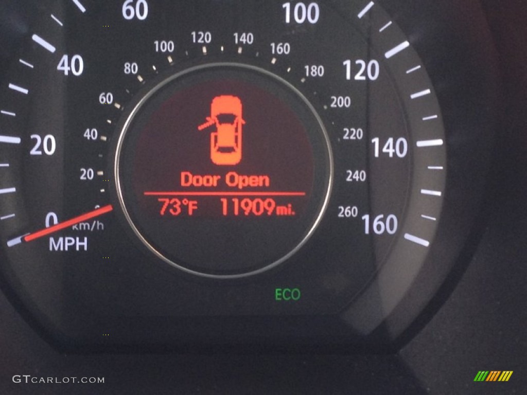 2013 Optima EX - Ebony Black / Gray photo #33