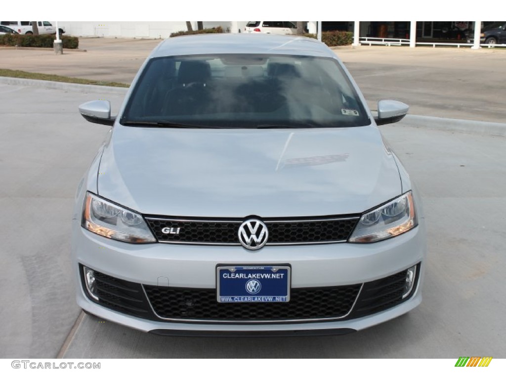 2013 Jetta GLI - Frost Silver Metallic / Titan Black photo #2