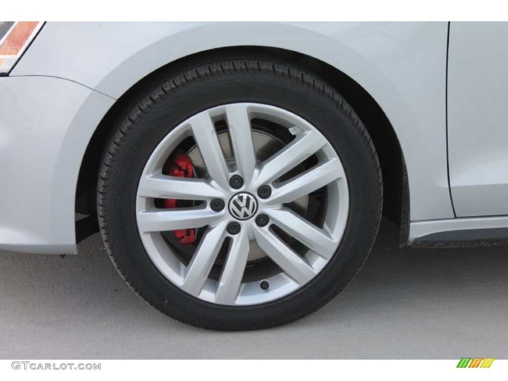2013 Jetta GLI - Frost Silver Metallic / Titan Black photo #4