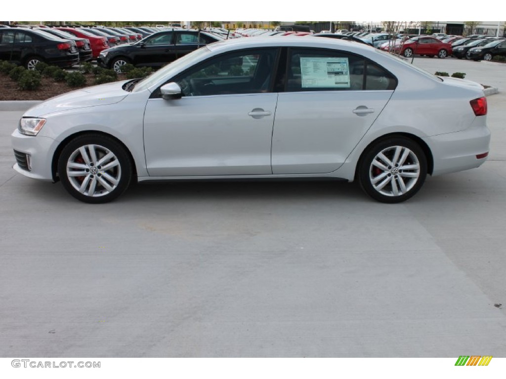 2013 Jetta GLI - Frost Silver Metallic / Titan Black photo #5